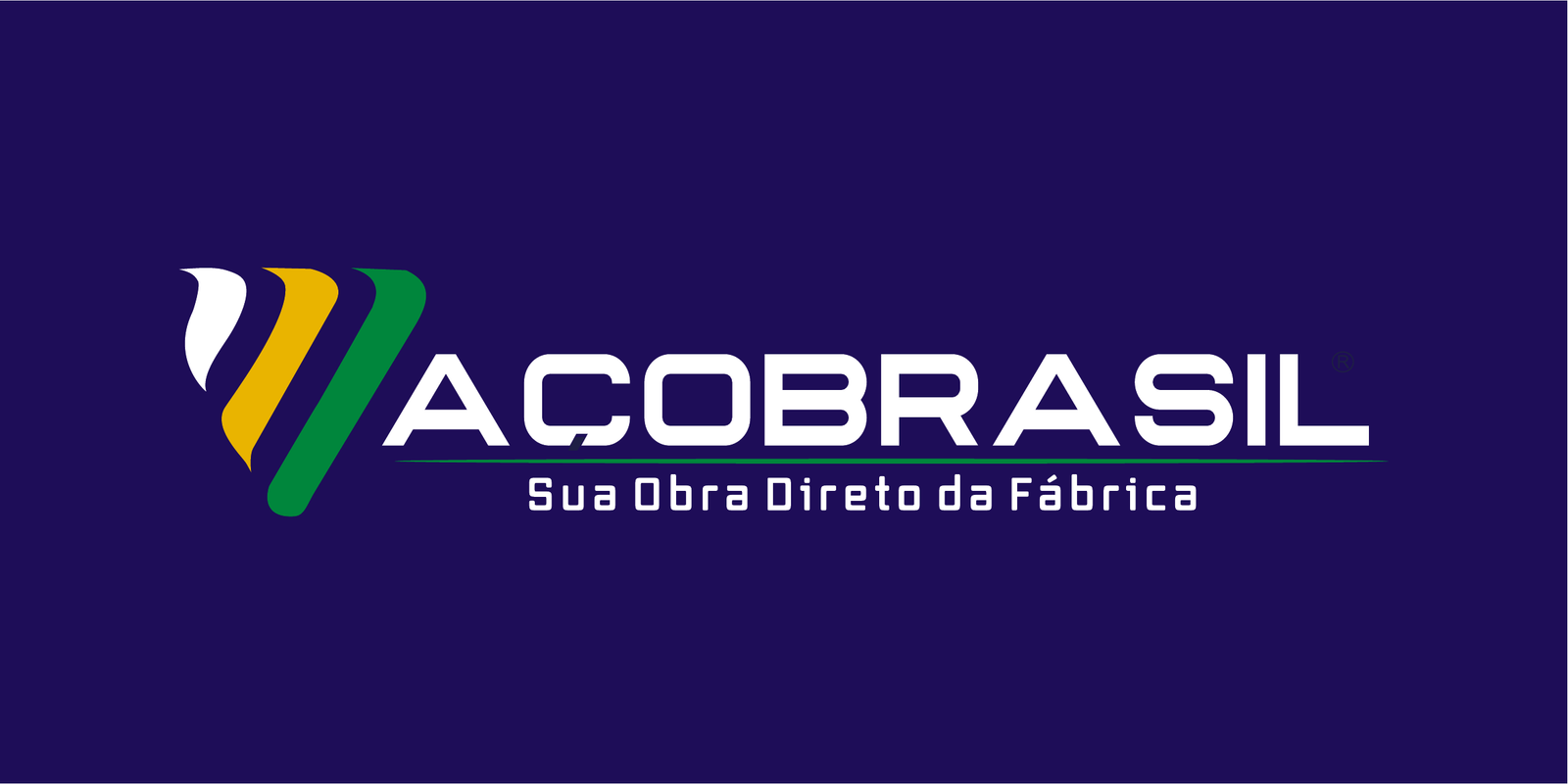 Aço Brasil — Sua obra direto da fábrica