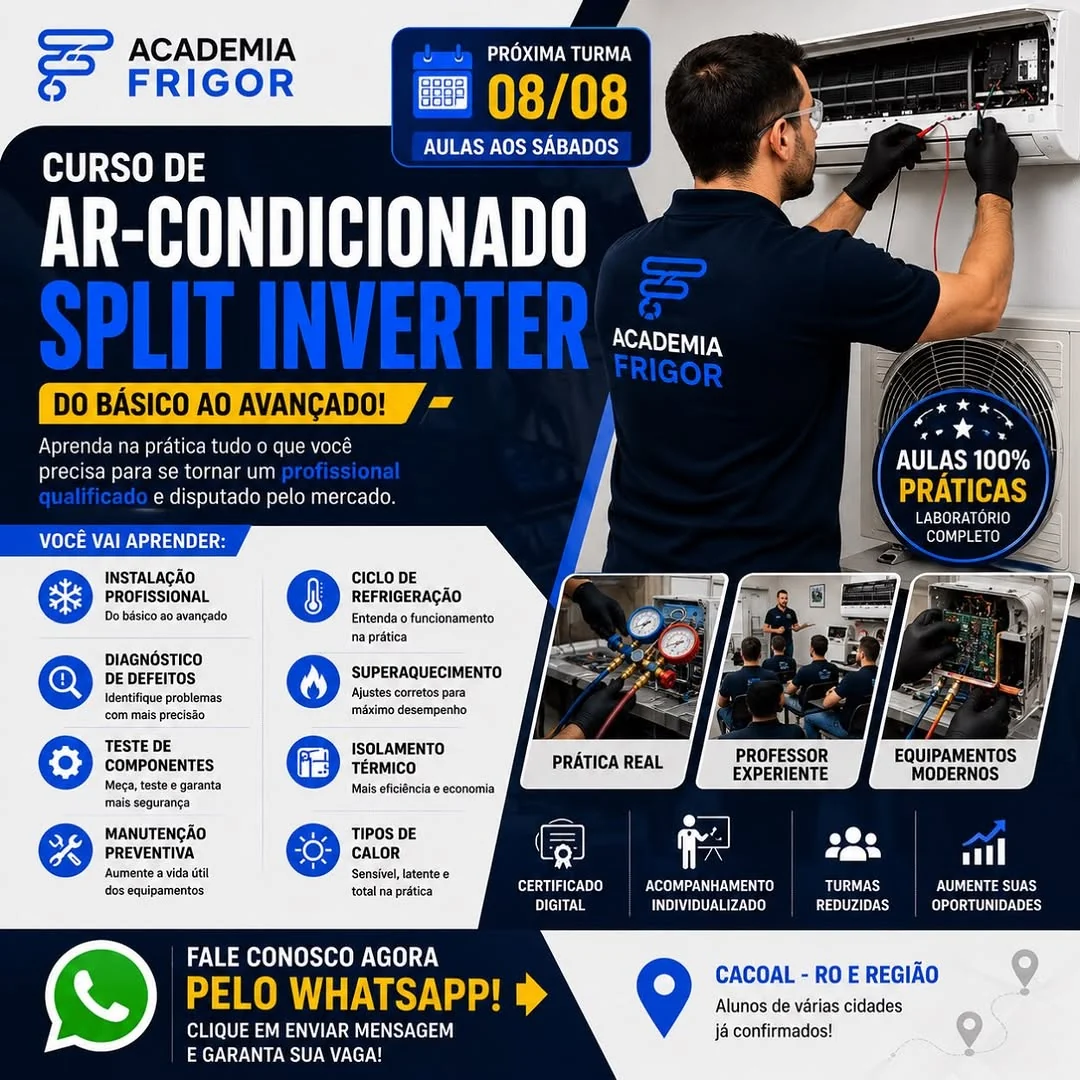Publicação 08 do perfil Academia Frigor