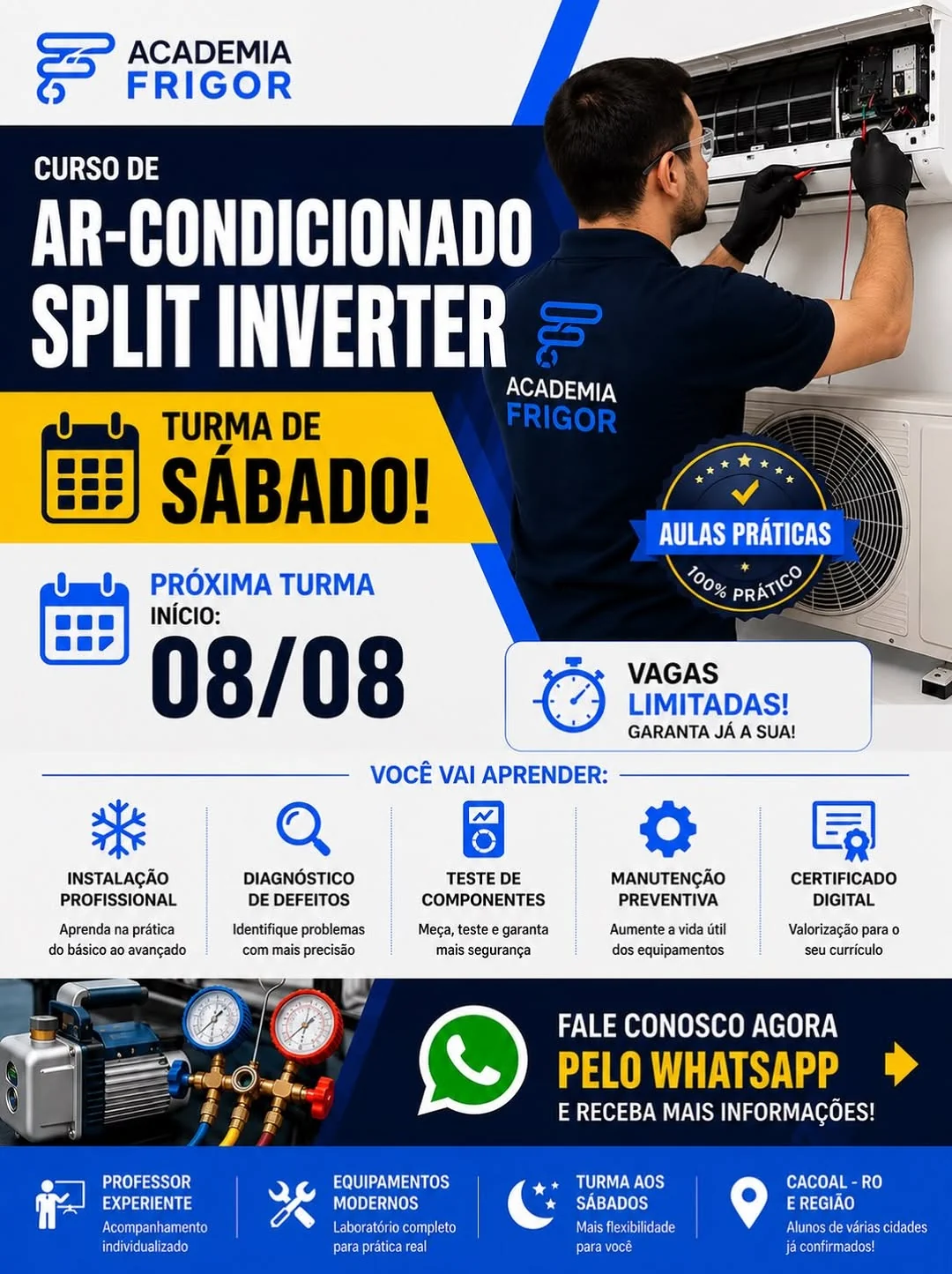 Publicação 09 do perfil Academia Frigor