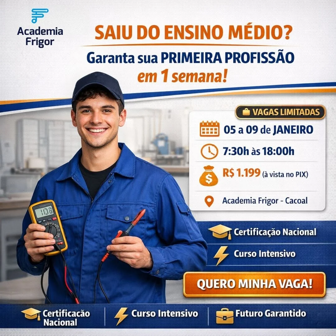 Publicação 44 do perfil Academia Frigor
